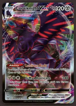 Corviknight VMAX 110/163 Battle Styles NM Full Art Ultra Rare Pokemon Card - Image 1