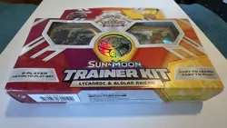 Pokemon Sun and Moon Trainer Kit Lycanroc & Alolan Raichu - Factory Sealed 820650802102 - Image 3