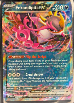 Fezandipity ex 038/064 Double Rare Pokemon TCG Card Shrouded Fable - NM Fresh! - Image 1