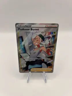 Professor Burnet ⭐ TG26/TG30 Holo Silver Tempest Trainer Gallery Pokemon - Image 1