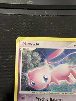 2007 POKEMON DIAMOND & PEARL SECRET WONDERS #15 MEW-HOLO - Image 2