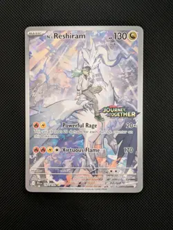 Pokemon N's Reshiram [Stamped] - 167/159: Journey Together - Image 1
