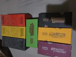 Pokemon Card Collection, Mostly 2011-2018 Includes Boxes Sleeves And Dice - Image 1