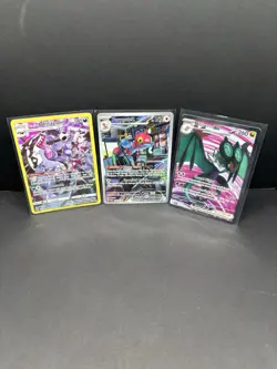 Pokemon Card Lot (3 Cards) Noivern ex + Porygon-Z + Obstagoon Holo - Image 1