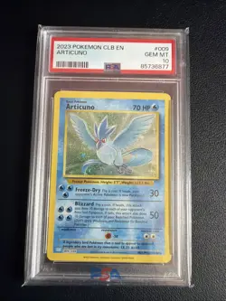 2023 POKEMON CLB EN ARTICUNO #009 GEM MT 10 85736877 - Image 1