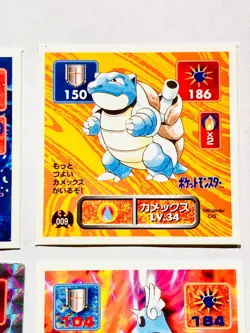 Mewtwo Pokemon Sticker Lot 11 + Holo 1 AMADA Rare From JAPAN Nintendo 1995-1998 - Image 4