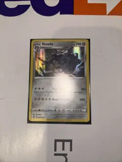 Steelix 139/236 Holo Rare S&M Cosmic Eclipse Pokemon Card MINT - Image 1