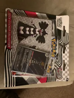NEW POKEMON 2025 WHITE FLARE TECH STICKER COLLECTION SEALED - Image 1