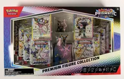 POKEMON SCARLET & VIOLET PRISMATIC EVOLUTIONS PREMIUM FIGURE COLLECTION BOX NEW - Image 1