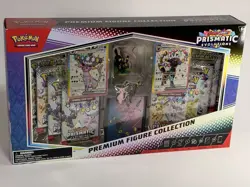 POKEMON SCARLET & VIOLET PRISMATIC EVOLUTIONS PREMIUM FIGURE COLLECTION BOX NEW - Image 4