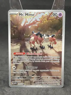 Mr. Mime - 179/165 - SV 151 - Pokemon TCG - Illustrator Rare - Image 1
