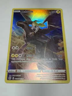 2022 Pokemon SWSH Brilliant Stars Zekrom Trainer Gallery Holo #TG05/TG30 NM - Image 4