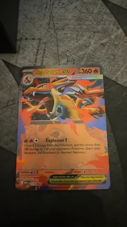 Mega Charizard Y ex Promo Mega Evolution Promo 030 NM Holofoil Pokemon - Image 1