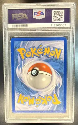 2010 Pokemon Heart Gold & Soul Silver Typhlosion #110/123 Italian Holo PSA 7 - Image 2