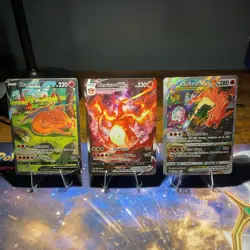 Pokemon TCG Sword & Shield Promo Charizard V, VMAX, VSTAR Lot 2022 English - Image 1