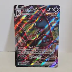 Pokemon Umbreon VMAX Ultra Rare Single Strike 095/203 Evolving Skies Holo - Image 1