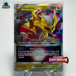 Giratina VSTAR 131/196 Ultra Rare Pokemon TCG: Lost Origin MINT SHIPPED TODAY! - Image 1