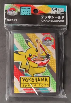 2023 Pokemon World Championships Pikachu Sleeves Yokohama Japan Worlds - Image 1