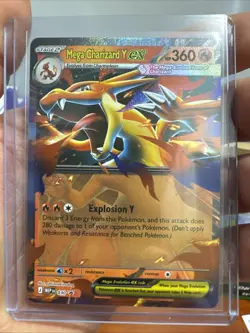 Mega Charizard Y EX - Pokemon Ascended Heroes - Black Star Promo - NM 030 - Image 1