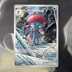 Pokemon TCG Weavile 228/217 IR Ascended Hero’s NM Condition ENGLISH - Image 1