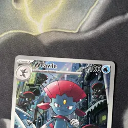 Pokemon TCG Weavile 228/217 IR Ascended Hero’s NM Condition ENGLISH - Image 2