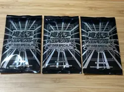 Yu-Gi-Oh OCG LIMIT OVER SPECIAL PACK Japanese Set of 3 - Image 1