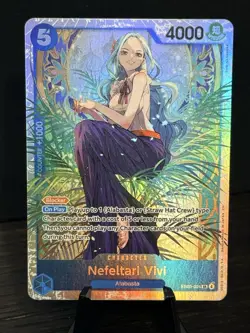 One Piece TCG Heroines Edition EB03 - Nefeltari Vivi EB03-024 SR - English NM - Image 1