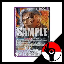 One Piece Two Legends - OP08-057 - King - Alt Art - Image 1