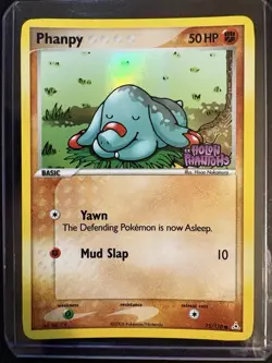 Phanpy EX Holon Phantoms Holo 75/110 Basic English Pokemon TCG Card 2006 - Image 2