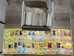 Huge Collection Bulk Lot of 536 Fossil / Team Rocket/MORE Pokemon Cards Vintage - Image 5