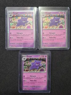 3X-Gengar 094/165 SV:151 Sam’s Club Exclusive Cosmo Holo Promo NEAR MINT CARDS - Image 1