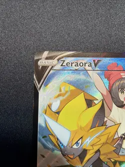 Zeraora V TG16/TG30 Silver Tempest Trainer Gallery Holo Pokemon Card - NM - Image 3
