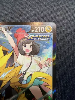 Zeraora V TG16/TG30 Silver Tempest Trainer Gallery Holo Pokemon Card - NM - Image 4