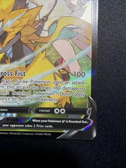 Zeraora V TG16/TG30 Silver Tempest Trainer Gallery Holo Pokemon Card - NM - Image 5