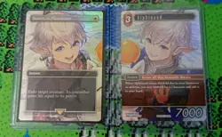 MTG Swords to Plowshares + Final Fantasy TCG Alphinaud ENGLISH PROMO Set - Image 1