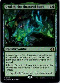 Ozolith, the Shattered Spire R March of the Machine 198 NM Foil - Image 1