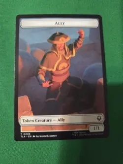 x1 Ally / Clue TTLA Avatar MTG 6-17 TOKEN M/NM 1x - Image 2