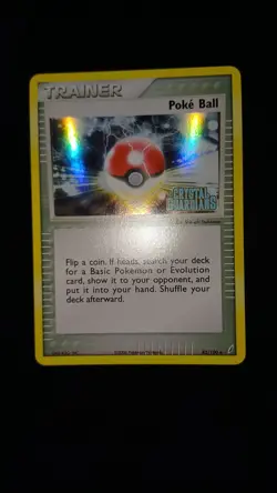 POKEMON POKEBALL STAMPED EX CRYSTAL GUARDIANS 82/100 ENG NM NO SHINING CHARIZARD - Image 1