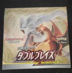 Double Blaze Tag Team GX Booster Box SM10 Japanese Pokemon Tcg Factory Sealed - Image 1