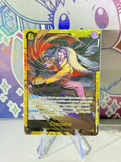 OP14-120 Crocodile SEC One Piece The Azure Sea's Seven English Near Mint #A1 - Image 1