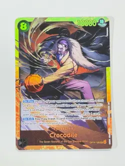 OP14-120 Crocodile SEC One Piece The Azure Sea's Seven English Near Mint #A1 - Image 3