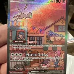 Mew EX 053 Scarlet & Violet Promo Holo Pokemon TCG Card NM - Image 3