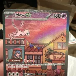 Mew EX 053 Scarlet & Violet Promo Holo Pokemon TCG Card NM - Image 4