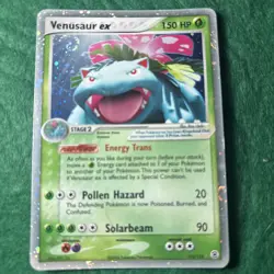 Venusaur ex (112/112) EX Fire Red & Leaf Green Holo Rare Pokemon Card LP - Image 2