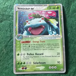 Venusaur ex (112/112) EX Fire Red & Leaf Green Holo Rare Pokemon Card LP - Image 5