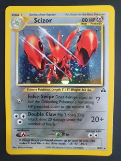 Scizor 29/75 - Neo Discovery Set - Pokemon Card - Lightly Played - Image 1