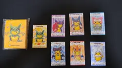 Poncho Pikachu Card Lot File Set Rayquaza Charizard Pokemon Japan Promo Rare - Image 1