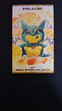 Poncho Pikachu Card Lot File Set Rayquaza Charizard Pokemon Japan Promo Rare - Image 3