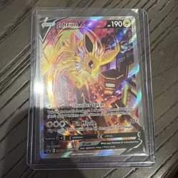 Jolteon Vaporeon Flareon V Art Promo Lot NM Pokemon Cards - Image 2
