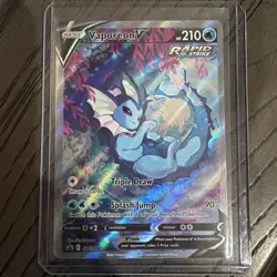 Jolteon Vaporeon Flareon V Art Promo Lot NM Pokemon Cards - Image 4
